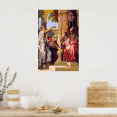 Genesis 47 Jacob Blesses Farao poster (Keuken)