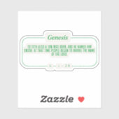 Genesis 4:26 sticker (Vel)