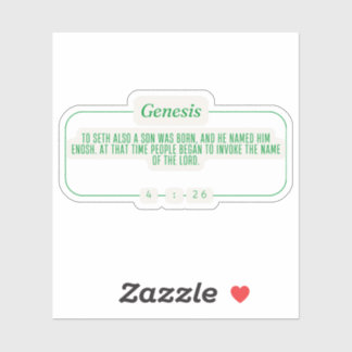 Genesis 4:26 sticker