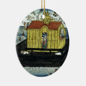 Genesis 6:11-24 Noah's Ark uit de Neurenberg Bib Keramisch Ornament (Rechts)