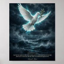 Genesis 8:11 Duif Met Olijftak