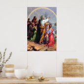 Genesis 8 Gods belofte aan Noah poster (Keuken)