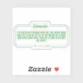 Genesis 9:11 sticker (Vel)