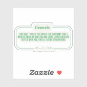 Genesis 9:12 sticker (Vel)