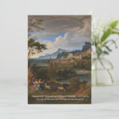 Genesis 9:13: Blank in het wenskaart Feestdagenkaart (Staand voorkant)