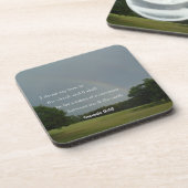 Genesis 9:13 Rainbow-Onderzetter set Onderzetter (Linkerzijde)