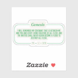 Genesis 9:15 sticker