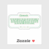 Genesis 9:2 sticker (Vel)