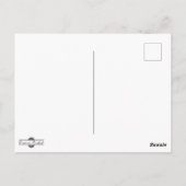 Genesis 9 Gods convenant met Man van de regenboog Briefkaart (Achterkant)