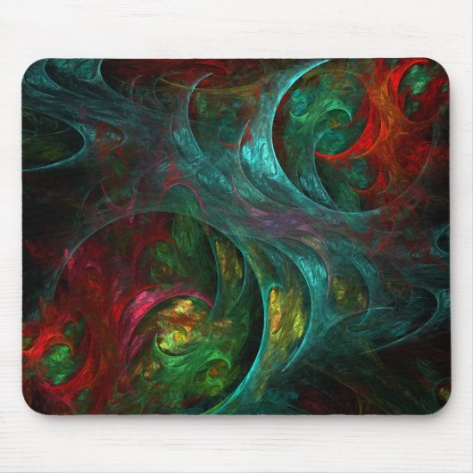 Genesis Abstract Art Mousepad Muismat (Voorkant)