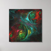 Genesis Abstract Kunstschildpad Afdrukken (Voorkant)