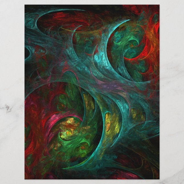 Genesis Abstracte Art Letterhead (Voorkant)