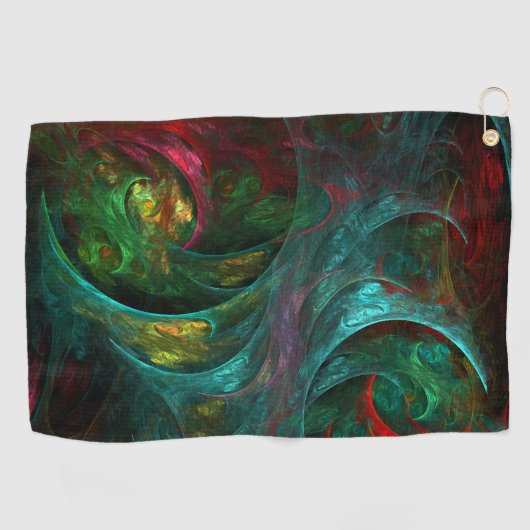 Genesis Abstracte kunst Golfhanddoek (Horizontaal)