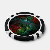 Genesis Abstracte kunst Poker Chips (Enkel)