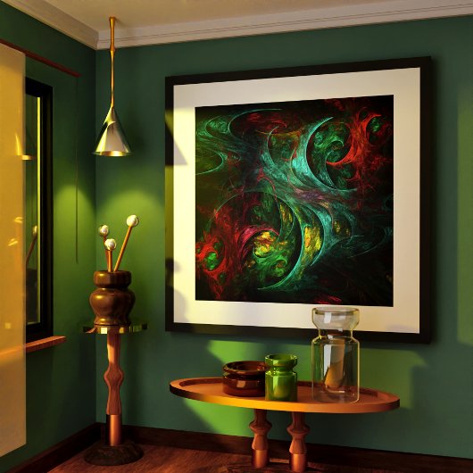 Genesis Abstracte kunst Poster