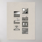 Genesis Art, Days of Creation, In the beginning,  Poster (Voorkant)