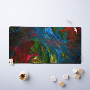 Genesis Blue Abstracte Art Bureaumat