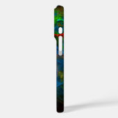Genesis Blue Abstracte Art Case-Mate iPhone Case (Achterkant / Links)