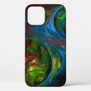 Genesis Blue Abstracte Art Case-Mate iPhone Case
