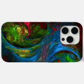Genesis Blue Abstracte Art Case-Mate iPhone Case (Achterkant (horizontaal))
