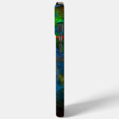 Genesis Blue Abstracte Art Case-Mate iPhone Case (Achterkant / Links)