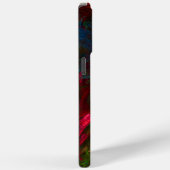 Genesis Blue Abstracte Art Case-Mate iPhone Case (Achterkant / Rechts)