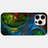 Genesis Blue Abstracte Art Case-Mate iPhone Case (Achterkant (horizontaal))