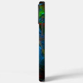 Genesis Blue Abstracte Art Case-Mate iPhone Case (Achterkant / Links)