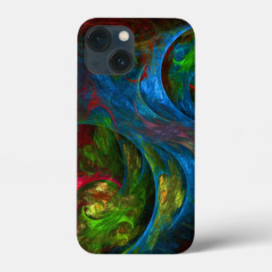 Genesis Blue Abstracte Art Case-Mate iPhone Case