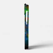 Genesis Blue Abstracte Art Case-Mate iPhone Case (Achterkant / Links)