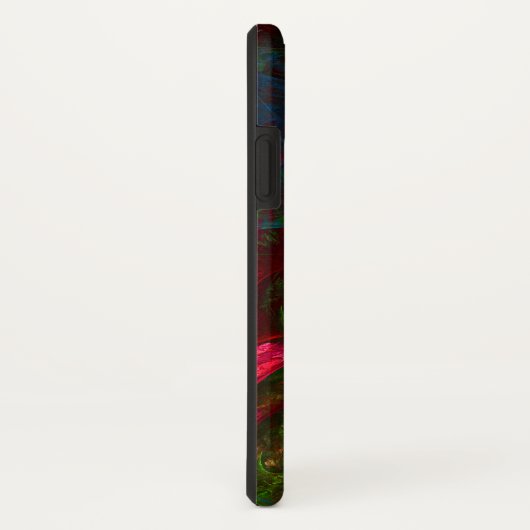 Genesis Blue Abstracte Art Case-Mate iPhone Case (Achterkant/rechts)