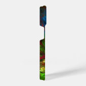 Genesis Blue Abstracte Art iPhone Hoesje (Rechterkant)