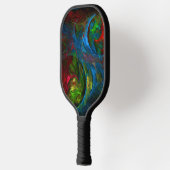Genesis Blue Abstracte Art Pickleball Paddle (Links)