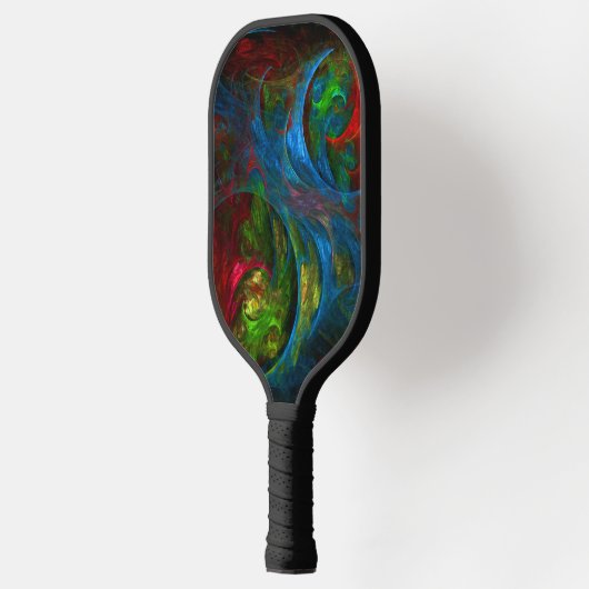 Genesis Blue Abstracte Art Pickleball Paddle (Links)