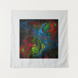 Genesis Blue Abstracte Art Wandkleed