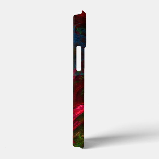 Genesis Blue Abstracte Kunst Case-Mate iPhone Case (Achterkant / Rechts)