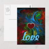 Genesis Blue Love Briefkaart (Voorkant / Achterkant)