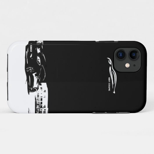 Genesis Coupe-achterstand Case-Mate iPhone Case (Achterkant (horizontaal))