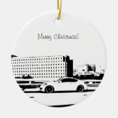 Genesis Coupe Rolling shot Keramisch Ornament (Voorkant)