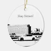 Genesis Coupe Rolling shot Keramisch Ornament (Links)