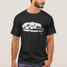 Genesis Coupe zwart-witte afbeeldingen T-shirt