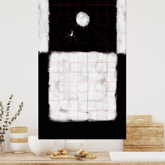 Genesis Dag 1: Licht 2014 Poster (Keuken)