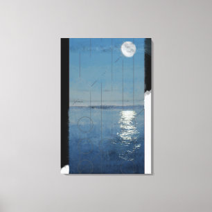 Genesis Dag 2: Digitaal schilderen in Waters 2014 Canvas Afdruk