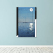 Genesis Dag 2: Digitaal schilderen in Waters 2014 Canvas Afdruk (Insitu (Houten vloer))