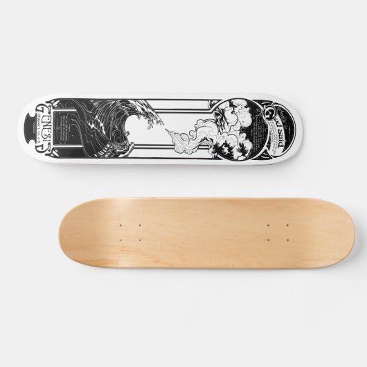 Genesis: Dag 2 Schaats Dek Persoonlijk Skateboard (Horizontaal)