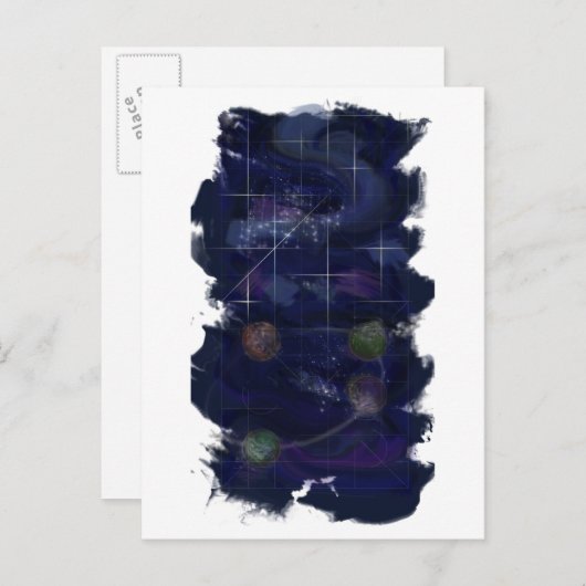 Genesis Dag 4: Stars 2014 Briefkaart (Voorkant / Achterkant)