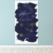 Genesis Dag 4: Stars 2014 Canvas Afdruk (Insitu (Houten vloer))