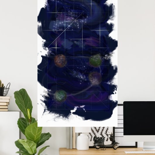 Genesis Dag 4: Stars 2014 Poster (Thuiskantoor)