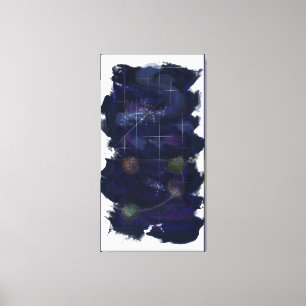 Genesis Dag 4: Sterren 2014 Canvas Afdruk