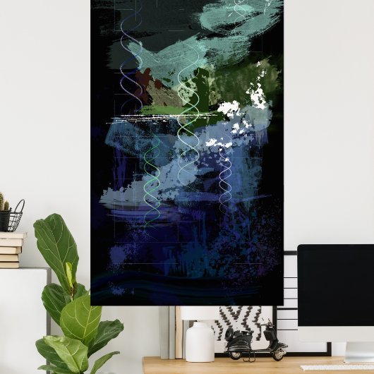 Genesis Dag 5: Scheppen Poster (Thuiskantoor)